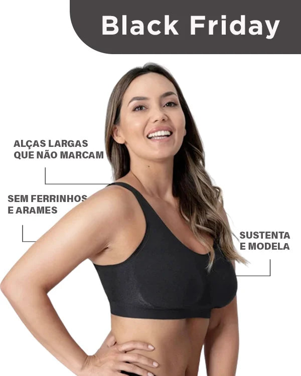 (Compre 1 Leve 3) Sutiã Confort Milena - Queima de Estoque