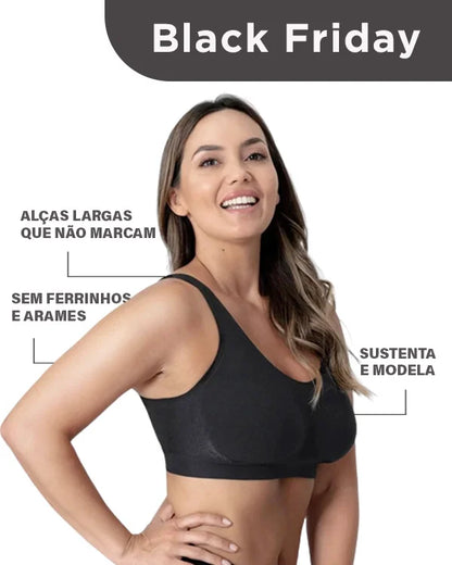 (Compre 1 Leve 3) Sutiã Confort Milena - Queima de Estoque