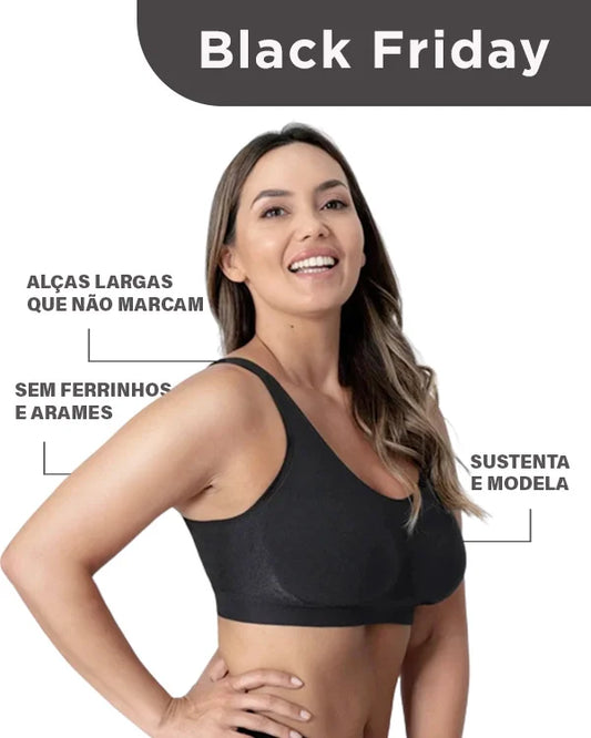(Compre 1 Leve 3) Sutiã Confort Milena - Queima de Estoque