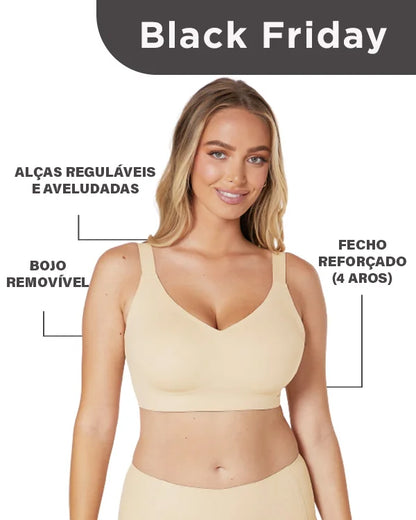 Sutiã Sustentação Premium – Ajuste Perfeito e Conforto Duradouro | Frete Grátis