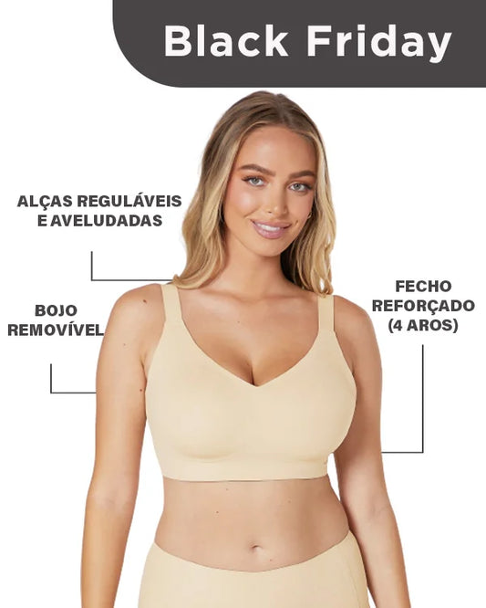 Sutiã Sustentação Premium – Ajuste Perfeito e Conforto Duradouro | Frete Grátis