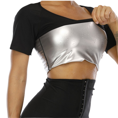Sweat Manga Curta – Conforto e Efeito Sauna Térmica | Frete Grátis